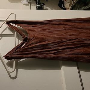 Old Navy Twist Back Tank Brown Size XXL